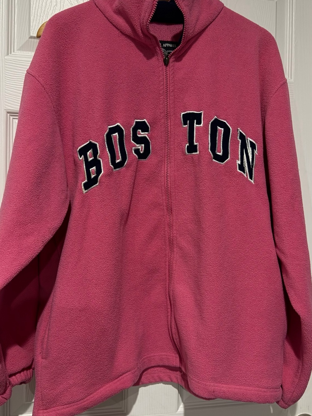 Appaman Pink Full-Zip 'BOSTON' Fleece Jacket size XL